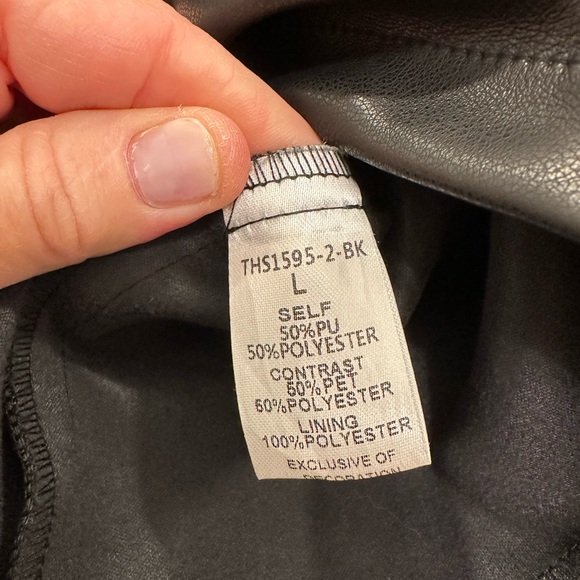 THML. Faux leather top - Picture 7 of 7